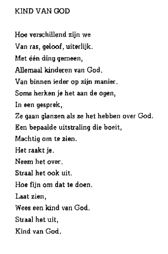 kind van god